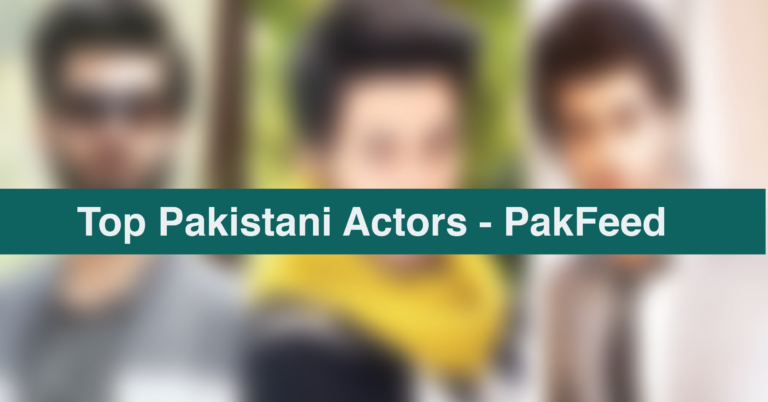 Top Pakistani Actors